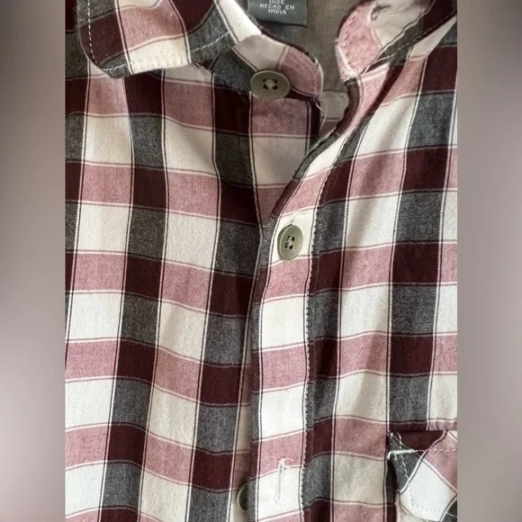 Kenneth Cole Reaction Long-Sleeve Button-Down w/Elbow Patches-Size S-Worn once - Picture 4 of 6